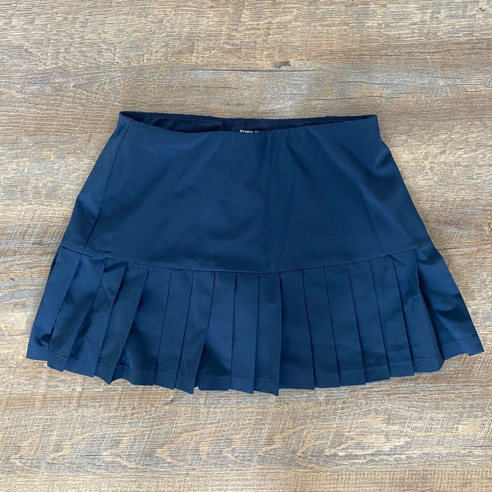 Tory sport navy pleated skort. Size small